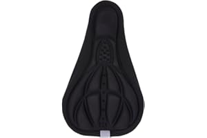 Demiawaking Housse pour selle vélo, en gel souple, coussin de selle de vélo