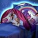Price comparison product image ZyXy Kids Black Friday Pop Up Bed Tent Dream Tent Fairy Playhouse Play Tent Mosquito Net Bedroom Festival Decoration Tent (Unicorn Fantasy)