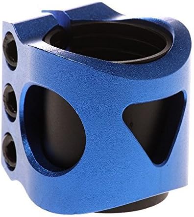 Anaquda Triple V3 Stunt Scooter Clamp Standard Oversized 31.8 / 34.9 MM Blue