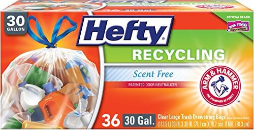 Reynolds Consumer Products - Drawstring Trash Bags, Clear, 30-Gal., 36-Ct. (E85743)