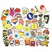 Produktbild stickerfactory Aufkleber 45pcs Pixel unsortiert (45pcs Aufkleber)