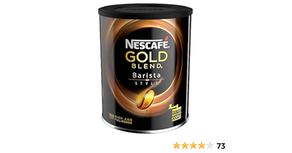 Nescafe Gold Blend Barista Style Instant Coffee 180 G Amazon Co Uk Grocery