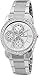 Dezine Chrono Pattern Analog Silver Dial Ladies Watch - DZ-LR095-WHT-CH RS.349.00