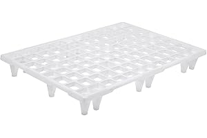 Propac Z-PALECW Paletten aus Kunststoff, weiß, 80 x 120 x 13,5 cm