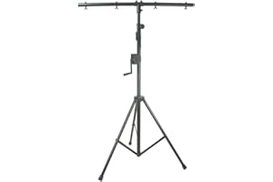 QTX Lighting Stand With Winch & T-Bar 3 Metres