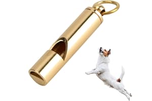 PSSOPP Gwizdek na psa Gwizdek do szkolenia psów Psy Ptaki Metalowy gwizdek do szkolenia Aluminiowy gwizdek dla psa do posłuszeństwa i przywołania