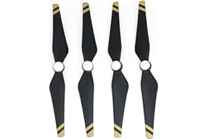 YOUNG WOLF 4Pcs Carbon Fiber Propellers Blades Quick Release Composite Self-Locking Propeller Prop Compatible with DJI Phantom 4/4 Pro/4 Series