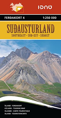 Download ISLANDE SUD-EST 4  1/250.000