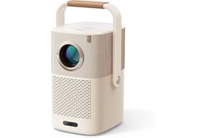 YABER PROJECTOR 【Sound by JBL & 2,5H Batería Incorporada】Yaber Portátil Proyector WiFi Bluetooth,T2 proyector Full HD 1080P Nativo, Auto Focus/Keystone, proyector Cine en Casa/Exterior para Movil/iOS/Android/TV Stick