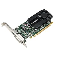 PNY NVIDIA QUADRO K620 professionelle Grafikkarte 2 GB GDDR3 PCI-Express Low Profile 4K DP + DVI, VGA (VCQK620-PB)