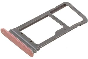 jbTec SIM-Tray/SD-Card kompatibel mit Samsung Galaxy S7 - Kartenhalter Single Slot Schlitten Rahmen, Farbe:Rosegold
