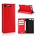 Produktbild Wendapai Sony Xperia XZ1 Ersatz Anti-Scratch Schutz Skin Double Layer Bumper Hülle stoßfest Impact Defender Schutz Hülle Ersatz zum Sony Xperia XZ1, Red