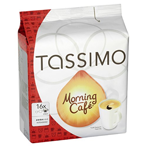 Tassimo Morning Cafe Coffee Pods (Pack of 5, Total 80 Coffee Capsules