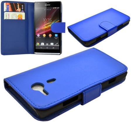Sony Xperia Z1 Compact/Mini Leather Wallet Flip Case Cover Pouch & Touch Stylus Pen