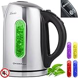 TZS First Austria - 2200W 1,7L Edelstahl Wasserkocher mit...