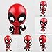 Produktbild 1 x süße Marvel Deadpool Shake Head Auto PVC Actionfigur Spielzeug Modell Puppe