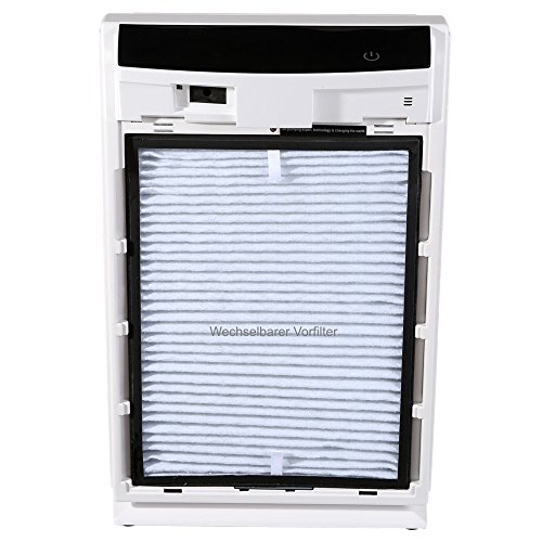 Baren B-C03 HEPA Luftreiniger bis 50m² 6in1 mit PM2.5 Sensor Nachtmodus Touch Bedienung - 6
