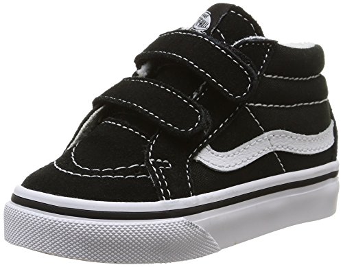 Vans T Sk8-mid Reissue V, Unisex Babies' Walking Baby Shoes, Black (black/true White), 9 Child UK (26 EU)
