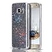 Produktbild Samsung Galaxy S7 Hülle, CaseLover Silikon TPU Telefonkasten Samsung Galaxy S7 Ausgabe Star Glitter Rückseitige Abdeckung Soft Rubber Transparente Glanz Handyhülle 5.1 Zoll, Fliege