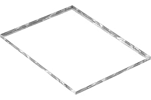 Fenau | Cadre pour caillebotis (en acier) - Dimensions : 600 x 800 x 23 mm - pour grilles d’une hauteur de 20 mm - (pour caillebotis: 590 x 790 x 20 mm)