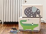 3 Sprouts Aufbewahrungskiste Elefant - 2