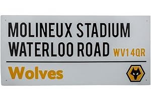 FOCO Señal de calle Wolverhampton Wanderers FC (Wolves)