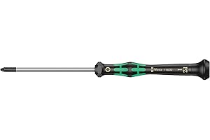 Wkrętak precyzyjny krzyżakowy Pozidriv PZ1 x 80 mm z końcówką BlackPoint 2055 Wera