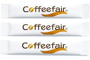 ‎COFFEEFAIR Coffeefair Zuckersticks Weiß 1000 x 3,6g Zucker, weißer Portionszucker, Feinzucker portioniert, ideal für die Gastronomie oder das Büro