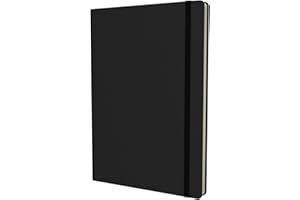 Collins Legacy Carnet de note ligné 240 pages A5 Noir