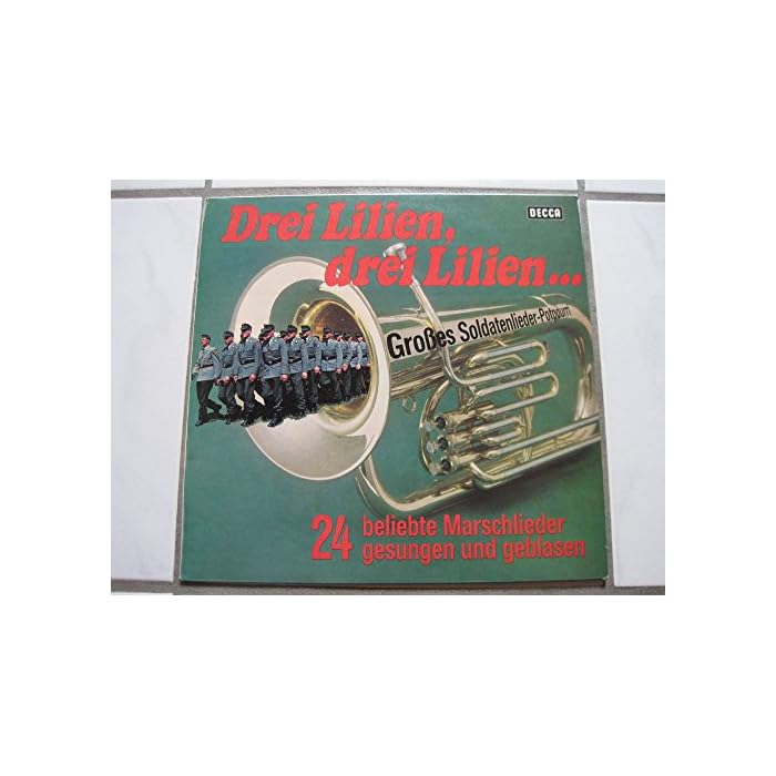 Buy Drei Lilien Drei Lilien Gro es Soldatenlieder Potpourri 24 