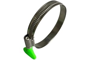 BOLTZA Stainless Steel Thumb Screw/Wing Hose Pipe Clip Jubilee Clamp 40-60mm (9MM BW) x1