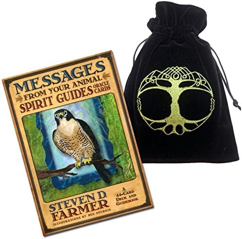 Animal Spirit Guides Oracle Deck & Tree of Life Bag