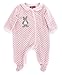sigikid Baby Girls Nickioverall Footies, Pink (Fairy Tale), 0-3 Months (Manufacturer size: 50)