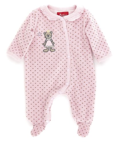 sigikid Baby Girls Nickioverall145012 Footies, Pink (Fairy Tale), 0 - 3 Months