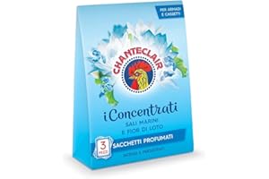 CHANTECLAIR Sacchetti Profumati I Concentrati Sali Marini E Fior Di Loto - 1 Confezione Da 3 Pezzi, color Sali Marini E Fior Di Loto