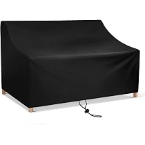 HYFBH Gartenmöbel-Abdeckung 280x150x80 Cm – Wasserdicht, Windfest, UV-Schutz – Aus 420D Oxford-Stoff Mit Aufbewahrungstasche