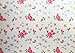 Deluxe PVC Change/Changing Mat - VINTAGE CREAM/PINK ROSES DESIGN