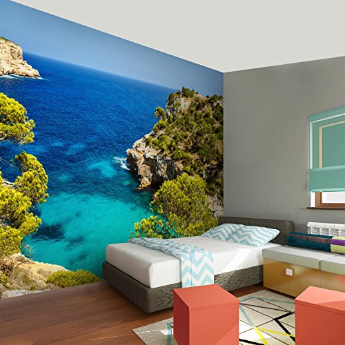 Fototapete Meer 352 x 250 cm – Vliestapete – Wandtapete – Vlies Phototapete – Wand – Wandbilder XXL – !!! 100% MADE IN GERMANY !!! Runa Tapete 9004011c - 5