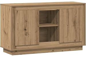 vidaXL Aparador de Madera de ingeniería Roble Artisan 102x35x60 cm