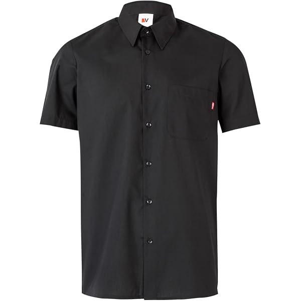 Velilla 522 Camicia Da Lavoro Uomo – Maniche Corte, Tasche Con Patta, Colore Celeste Taglia XL - 4