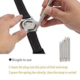 Uhrenwerkzeug Set 13 Teile Uhrmacherwerkzeug Uhr Werkzeug Tasche Reparatur Set Watch Akku Entfernung ändern