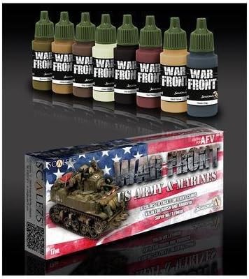 SCALE75US Army & Marines - Colours for AFVs- War front - scalecolor - scale75