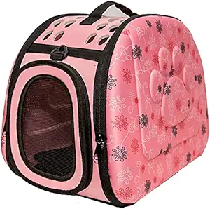 Kitty Flex Airline Approved Pet Carrier Soft Sided Collapsible Travel Bag for Cats & Small Dogs