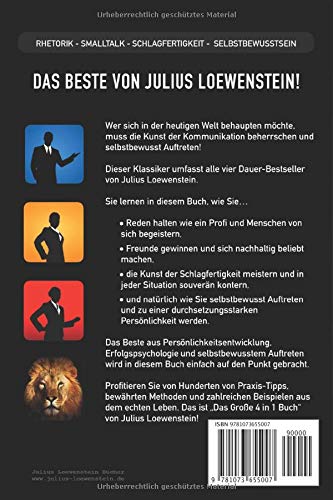 RHETORIK-SMALLTALK-SCHLAGFERTIGKEIT-SELBSTBEWUSSTSEIN-Das-Groe-4-in-1-Buch-Wie-Sie-die-Kunst-der-Kommunikation-der-Krpersprache-und-selbstbewusstes-Auftreten-erfolgreich-meistern