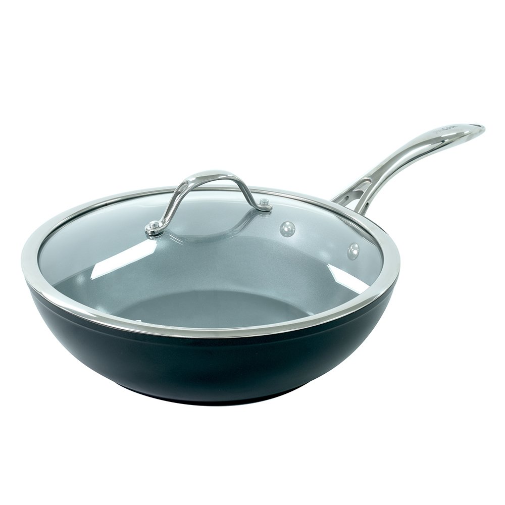 ProCook Ceramic Wok 28cm with Lid