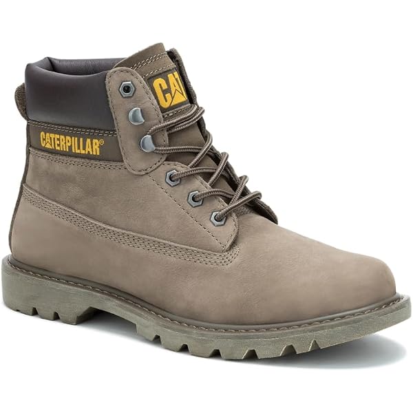 Cat Footwear Holton S3 HRO SRC Stivali Uomo In Pelle Nera, Taglia 43, Con Lacci, Antinfortunistici - 3