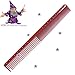 YS Park 331 Long Hair Cutting Professional Hair Comb Carbon