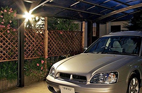 GLW 20W LED Nachtlicht mit Bewegungsmelder, LED Sensor Lampe Strahler Fluter Außenleuchte Außenstrahler Wandstrahler, 1600Lm, Kaltweiß 6000 K, Wasserfest IP65, Europäischer Stecker, für Flur Garten Garage - 8