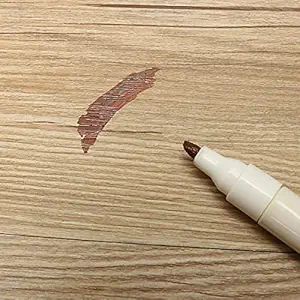 GlobalNiche Wood Touch-Up Repair Maker Furniture Flooring Cabinet Scratches Cover Up Painting Pen Tool