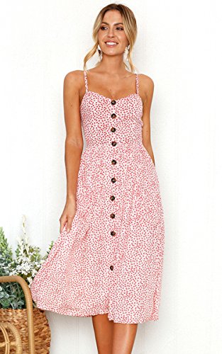 flowy button down dress